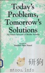 Today's Problems Tomorrow's Solutions PDF电子版封面 072011991X