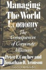 MANAGING THE WORLD ECONOMY PDF电子版封面