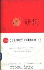 Twenty-First Century Economics PDF电子版封面 0333754786
