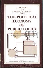 THE POLITICAL ECONOMY OF PUBLIC POLICY PDF电子版封面 0803917953