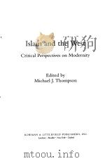 Islam and the West（ PDF版）