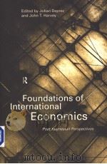 Foundations of International Economics PDF电子版封面 0415146518