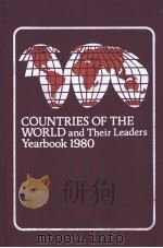 COUNTIES OF THE WORLD and Their Leaders Yearbook 1980 PDF电子版封面 0810310376
