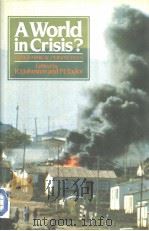 A World in Crisis? Johnston and Taylor     PDF电子版封面  0631134662   