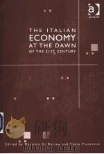 THE ITALAN ECONOMY AT THE DAWN OF THE 2IST CENTURY PDF电子版封面 0754633926