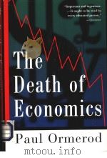 The Death of Economics PDF电子版封面 0312134649