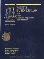 WESTS BUSINESS LAW PDF电子版封面 0314889442