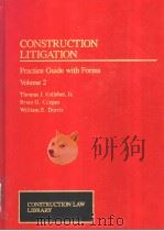 CONSTRUCTION LITIGATION PDF电子版封面