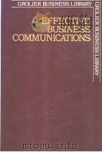 EFFECTIVE BUSINESS COMMUNICATIONS PDF电子版封面