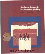 Business Research for Decision Making PDF电子版封面 0534041078