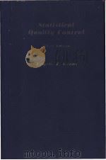 STATISTICAL QUALITY CONTROL PDF电子版封面