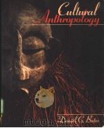 CULTURAL ANTHROPOLOGY PDF电子版封面