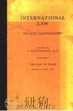 INTERNATIONAL LAW     PDF电子版封面     