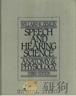 SPEECH AND HEARING SCIENCE PDF电子版封面 0138274290
