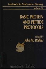 BASIC PROTEIN AND PEPTIDE PROTOCOLS PDF电子版封面 089603268X