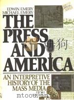 THE PRESS AND AMERICA PDF电子版封面 0136979882