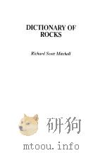 DICTIONARY OF ROCKS PDF电子版封面