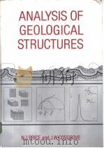 ANALYSIS OF GEOLOGICAL STRUCTURES PDF电子版封面 0521319587