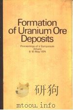 Formation of Uranium Ore Deposits（ PDF版）