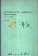 GROUNDWATER HYDRAULICS     PDF电子版封面     
