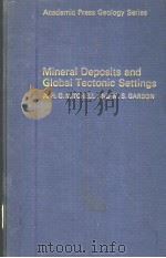 Mineral Deposits and Global Tectonic Settings PDF电子版封面