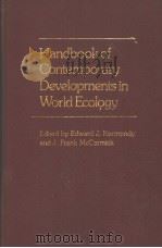 Handbook of Contemporary Developments in World Ecology PDF电子版封面