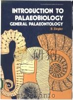 INTRODUCTION TO PALAEOBIOLOGY PDF电子版封面