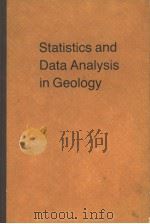Statistics and Data Analysis in Geology PDF电子版封面