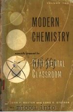 MODERN CHEMISTRY PDF电子版封面