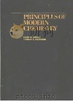 PRINCIPLES OF MODERN CHEMISTRY PDF电子版封面