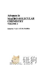 Advances in Macromolecular Chemistry Volume 2 PDF电子版封面