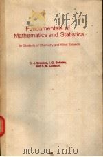 Fundamentals of Mathematics and Statistics（1979 PDF版）