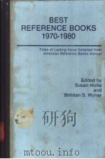 BEST REFERENCE BOOKS 1970-1980 PDF电子版封面