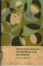 CONTEMPORARY INTERMEDIATE ALGEBRA（ PDF版）