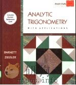 ANALYTIC TRIGONOMETRY WITH APPLICATIONS PDF电子版封面 0534943446