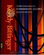 A PROBLEM-SOLVING APPROACH TO INTERMEDIATE ALGEBRA PDF电子版封面 0201129744