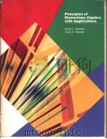 Principles of Elementary Algebra with Applications PDF电子版封面 0697002659