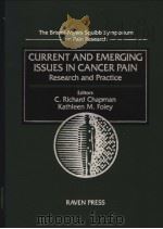 CURRENT AND EMERGING ISSUES IN CANCER PAIN PDF电子版封面 0781700078