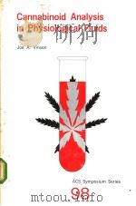 Cannabinoid Analysis in Physiological Fluids PDF电子版封面