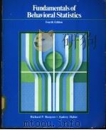 Fundamentals of Behavioral Statistics PDF电子版封面 0201066246