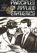 Principles of Applied Statistics PDF电子版封面 0080171087