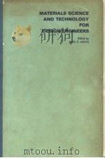 MATERIALS SCIENCE AND TECHNOLOGY FOR DESIGN ENGINEERS PDF电子版封面