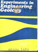 Experiments in Engineering Geology PDF电子版封面 0070964262
