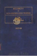 Reliability in Non-Destructive Testing NDT-88 PDF电子版封面