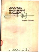 ADVANCED ENGINEERING DYNAMICS PDF电子版封面