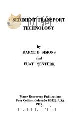 SEDIMENT TRANSPORT TECHNOLOGY PDF电子版封面