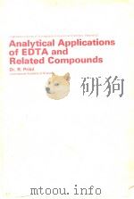 Analytical Applications of EDTA and Related Compounds PDF电子版封面