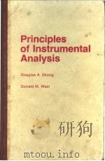 Principles of Instrumental Analysis PDF电子版封面