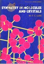 SYMMETRY IN MOLECULES AND CRYSTALS（ PDF版）