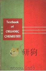 Textbook of Organic Chemistry PDF电子版封面